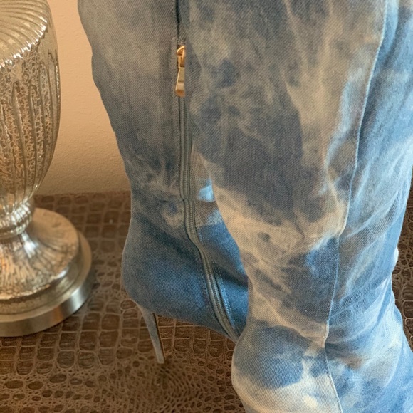 COPY - Knee high open toe boots - Picture 6 of 10